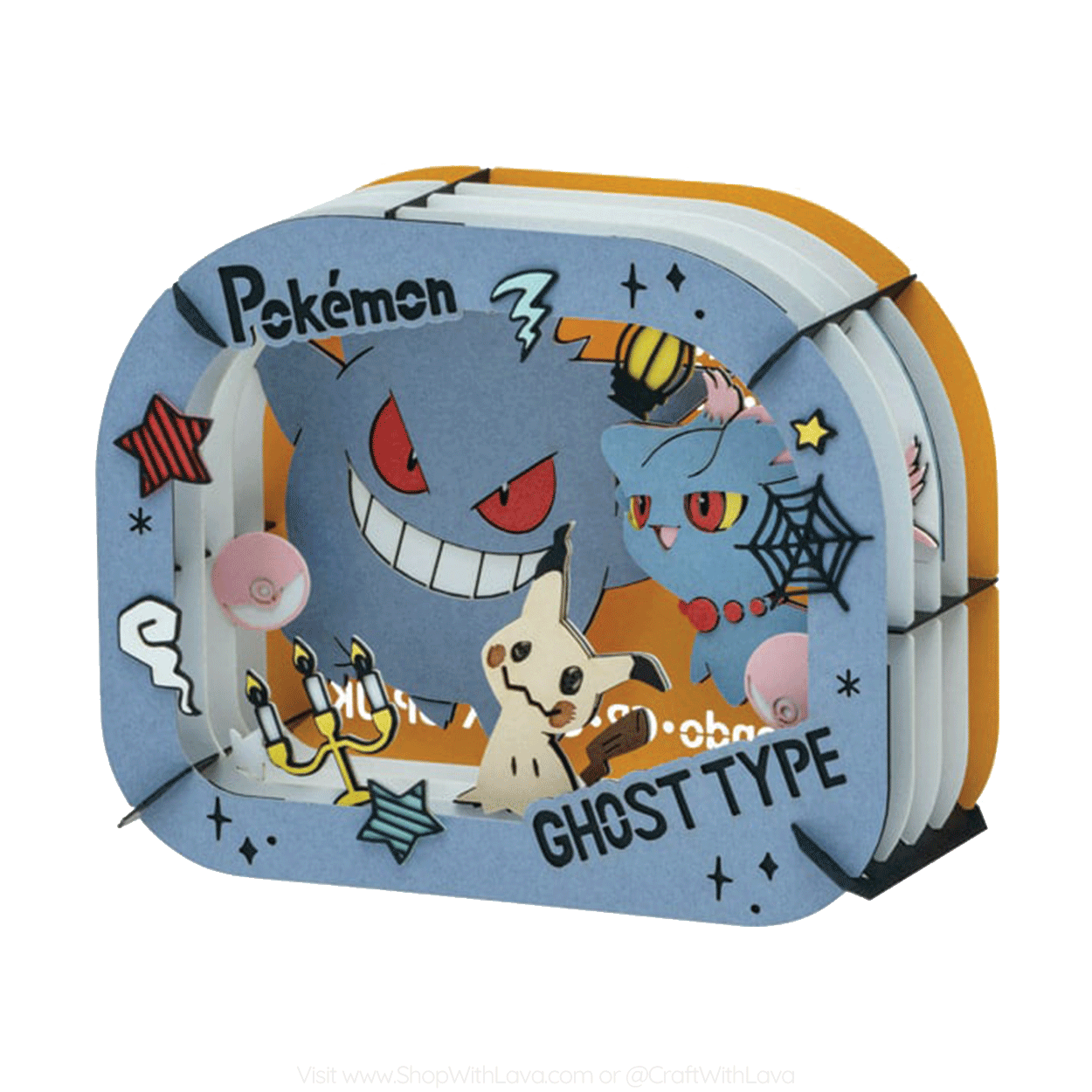 Paper Theater | Pokémon | Gengar, Misdreavus, Mimikyu PT-363