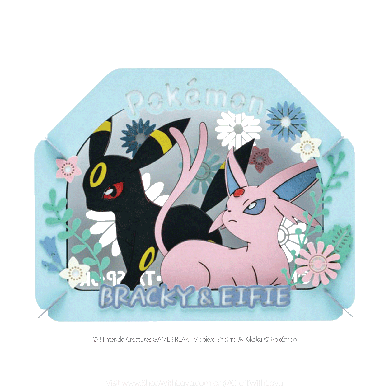 Paper Theater | Pokémon | Umbreon and Espeon PT-365