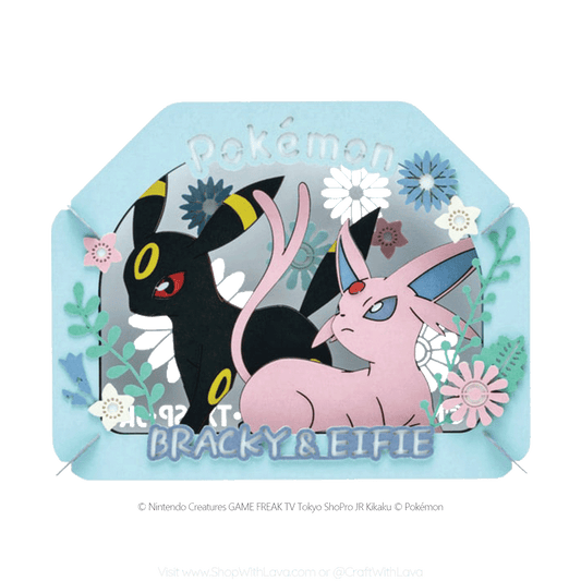 Paper Theater | Pokémon | Umbreon and Espeon PT-365