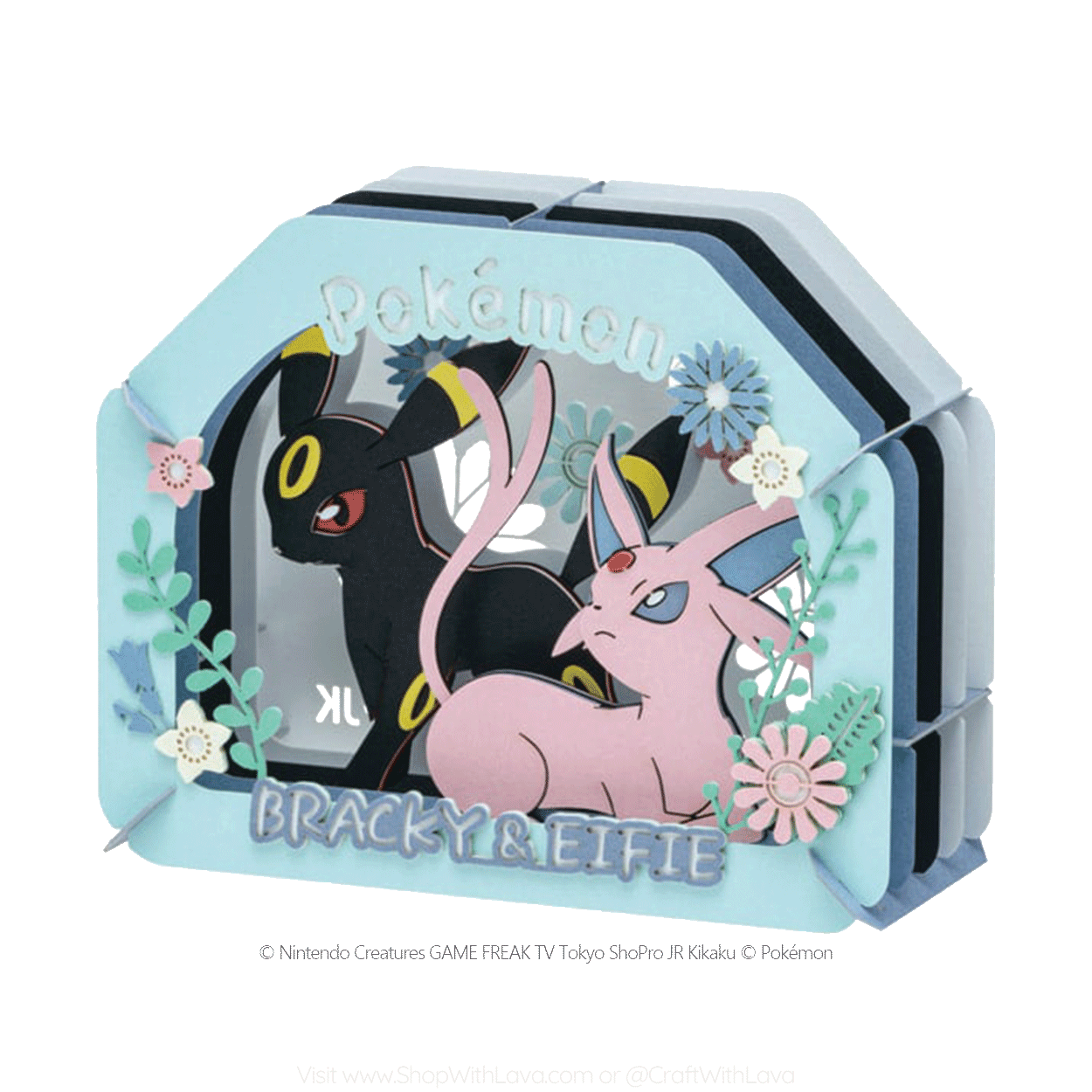 Paper Theater | Pokémon | Umbreon and Espeon PT-365
