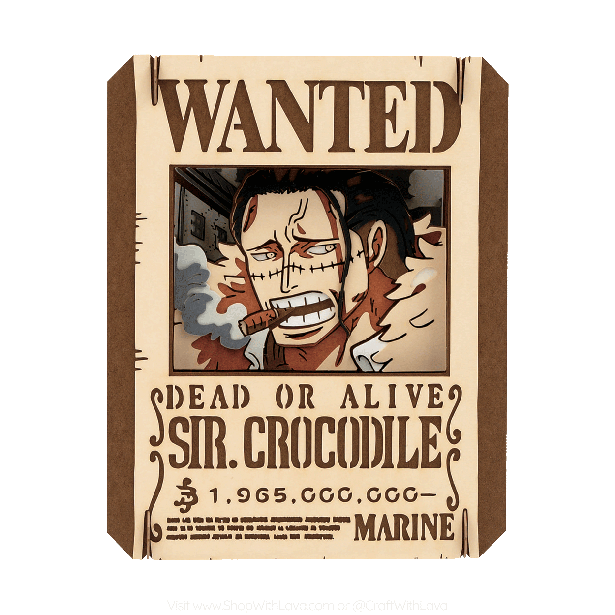 Paper Theater | One Piece | Sir Crocodile PT-392