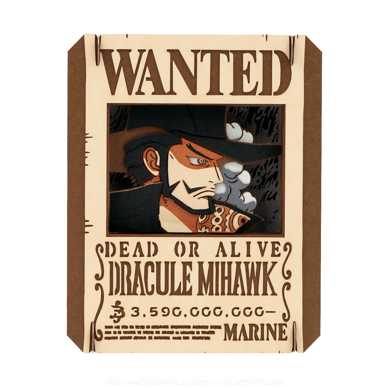 Paper Theater | One Piece | Dracule Mihawk PT-393