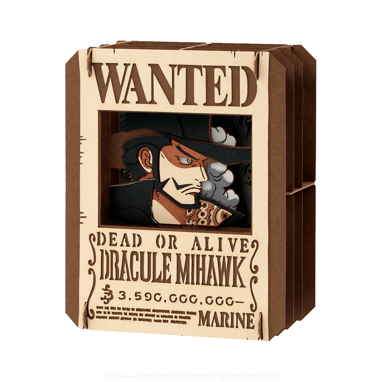 Paper Theater | One Piece | Dracule Mihawk PT-393