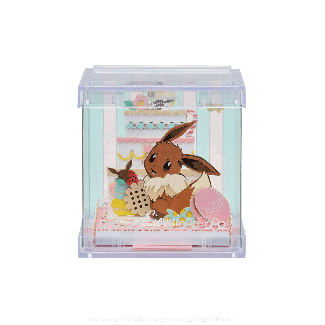 Paper Theater Cube | Pokémon | Eevee PT-C03