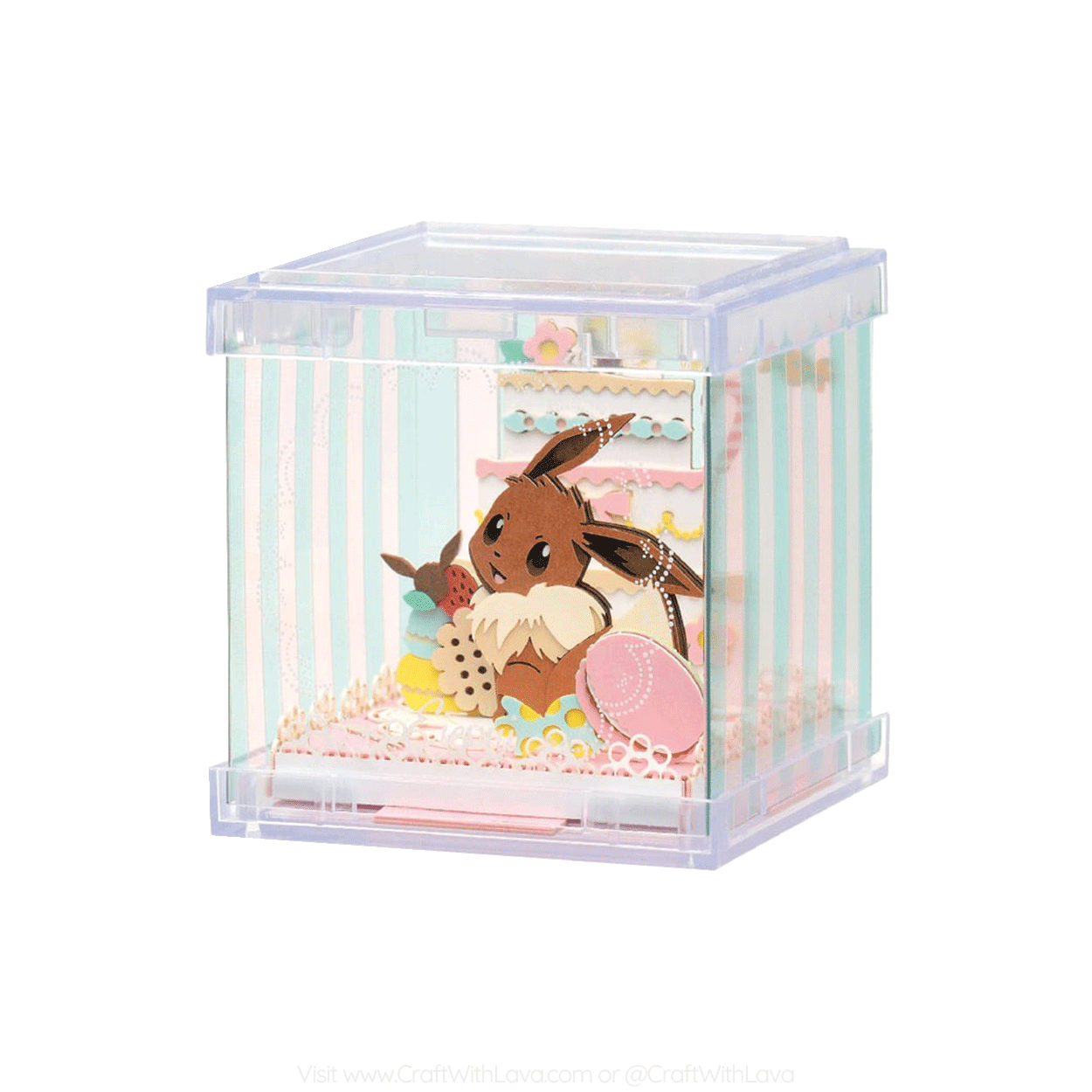 Paper Theater Cube | Pokémon | Eevee PT-C03