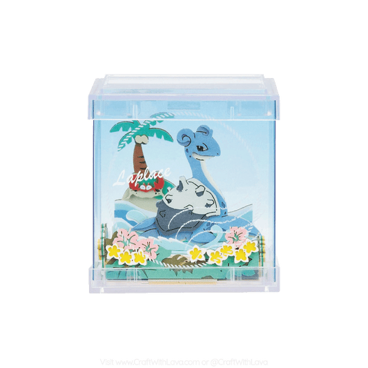 Paper Theater Cube | Pokémon | Laplace ( Lapras ) PT-C07