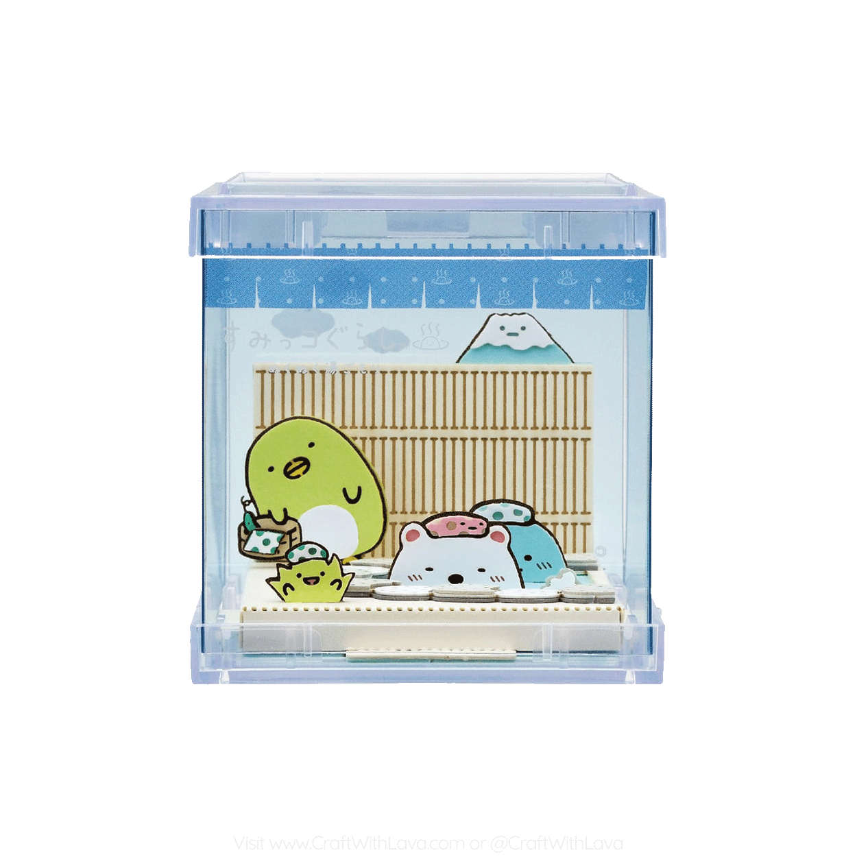 Paper Theater Cube | Sumikkogurashi | Nukunuku Yugomori PT-C10