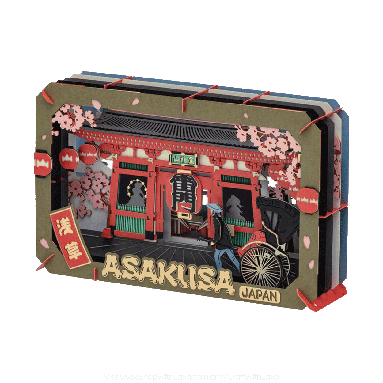 Paper Theater | Japanese Scenery | Asakusa PT-L87