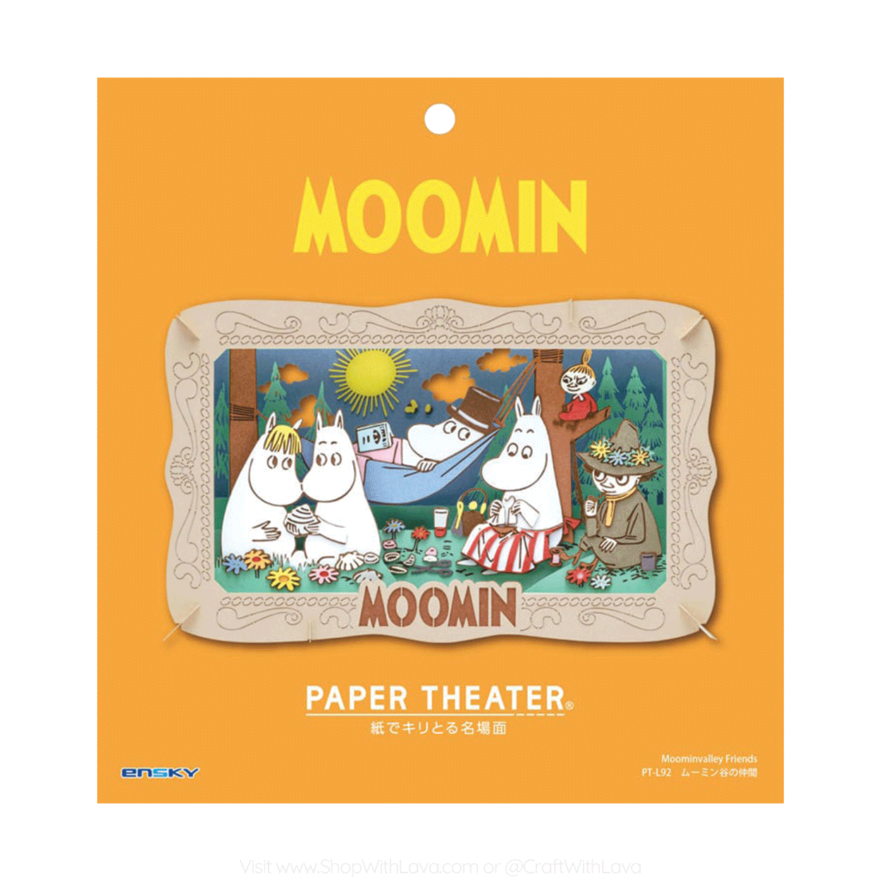 Paper Theater | Moomin | Friends of Moomin Valley PT-L92