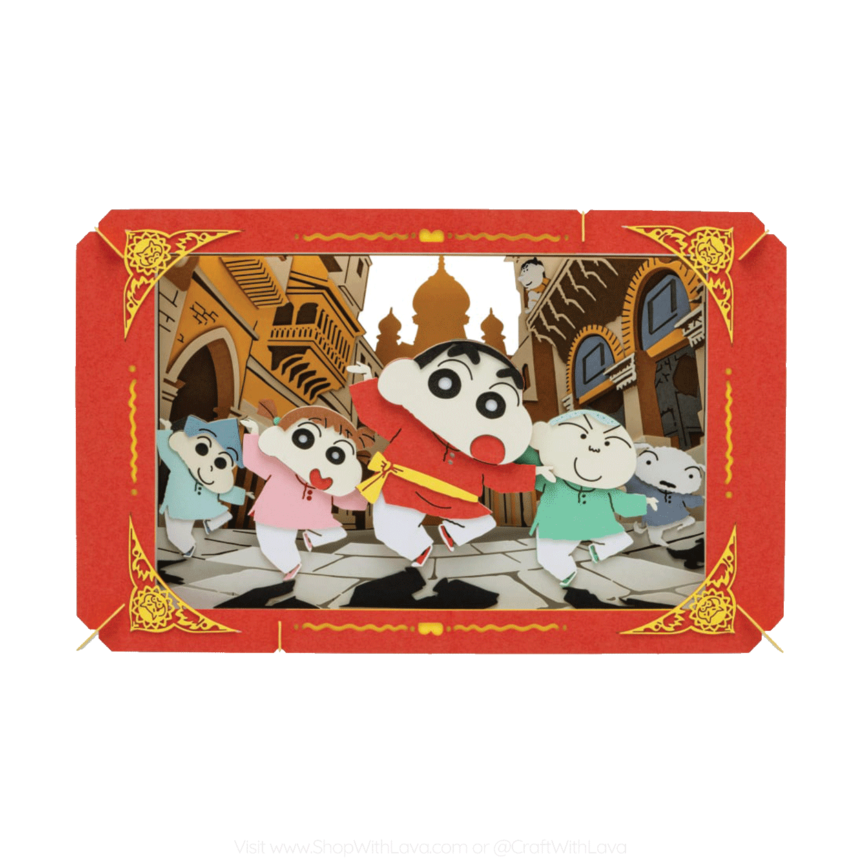 Paper Theater | Crayon Shin Chan | Super Magnificent! Burning Kasukabe Dancers PT-L94