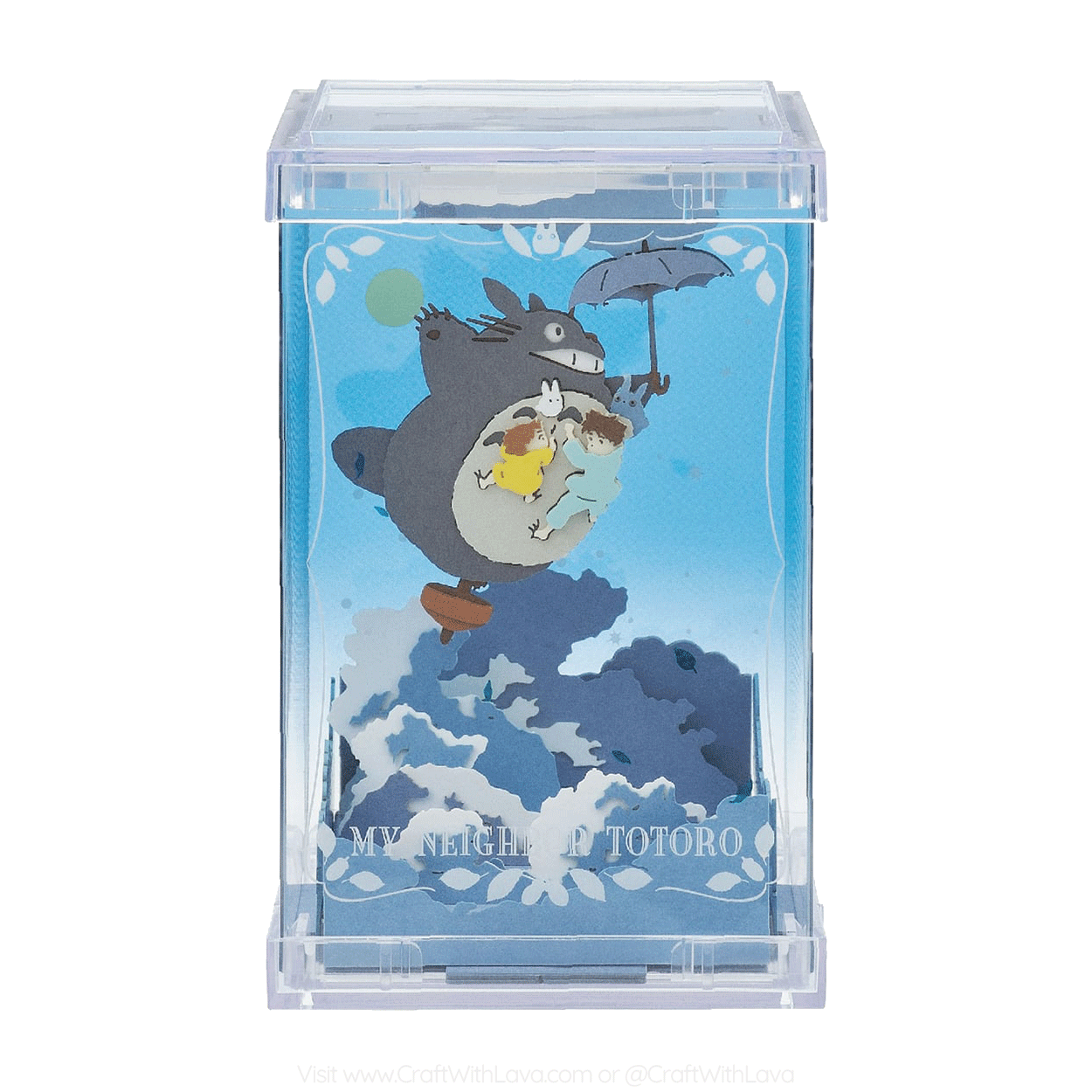Paper Theater Cube | My Neighbor Totoro | A Walk in Moonlit Night PTC-T01