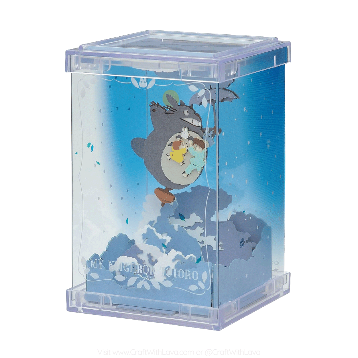 Paper Theater Cube | My Neighbor Totoro | A Walk in Moonlit Night PTC-T01