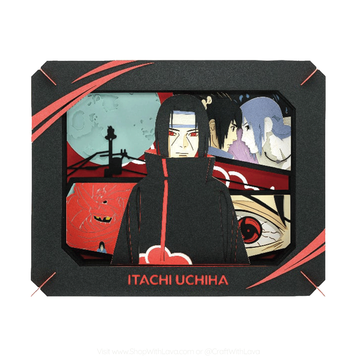 Paper Theater Jumbo | Naruto Shippuden | Itachi Uchiha PT-J04