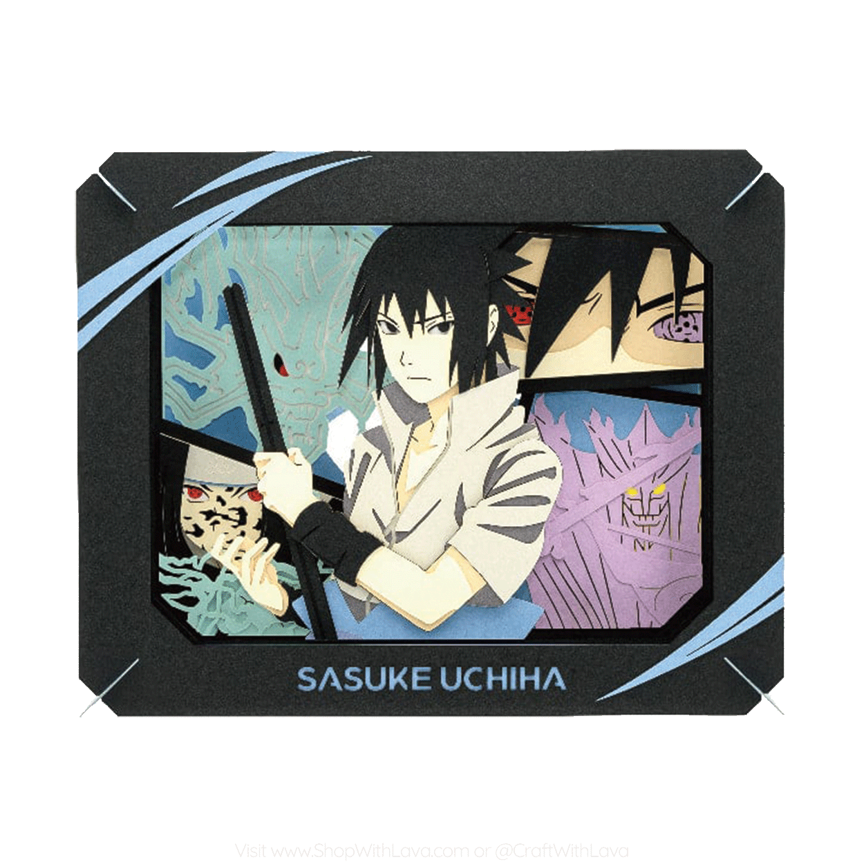 Paper Theater Jumbo | Naruto Shippuden | Sasuke Uchiha PT-J02