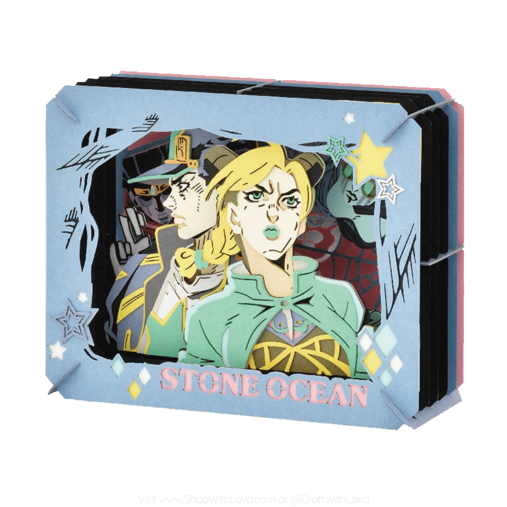Paper Theater | JoJo's Bizarre Adventure Stone Ocean | Jorin Kujo & Jotaro Kujo