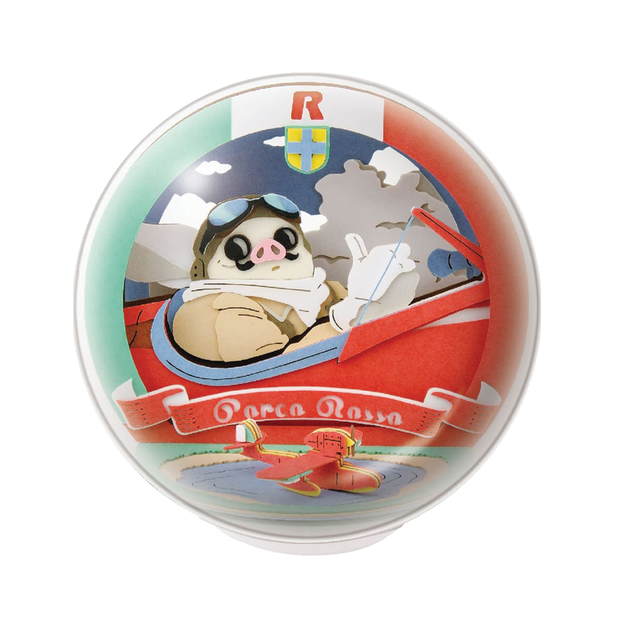 Paper Theater Ball | Porco Rosso | Flying Boat Rider Porco Rosso