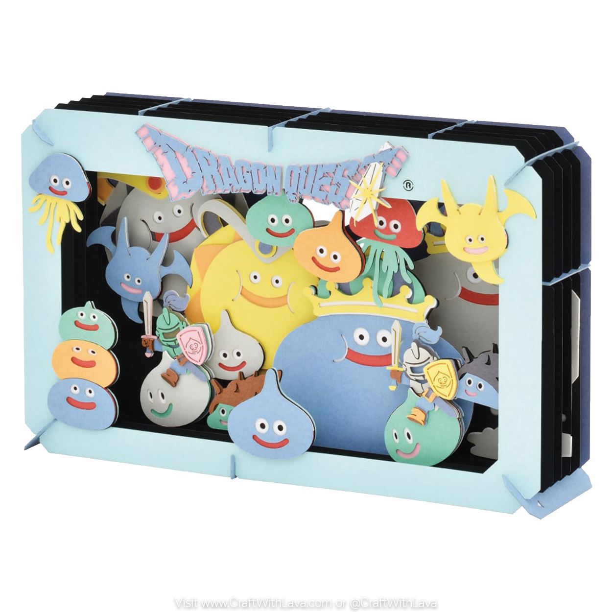 Paper Theater | Dragon Quest | Slime-tachi no Taigun Appeared!