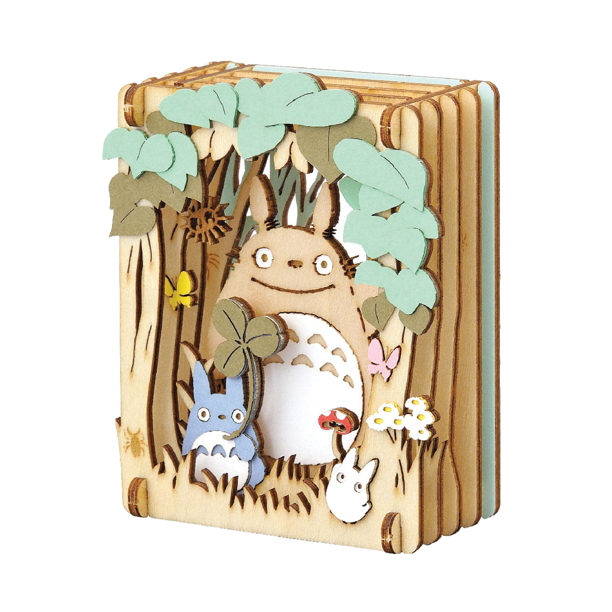 Paper Theater Wood | My Neighbor Totoro | A Moment Under The Tree Shade