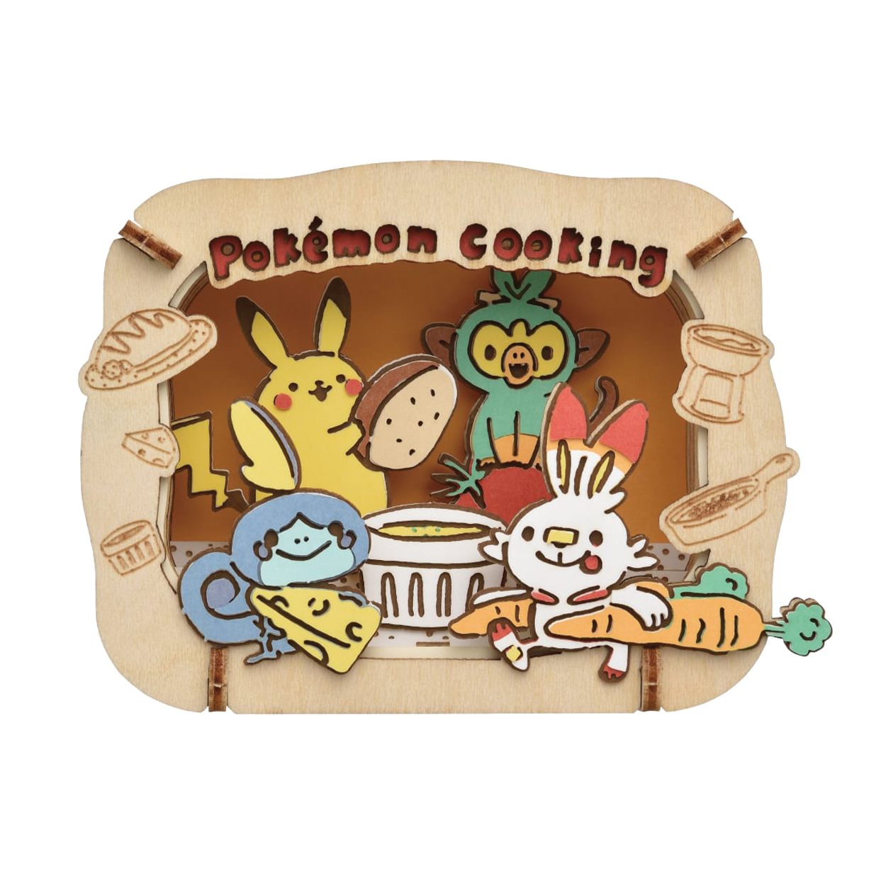 Paper Theater Wood | Pokémon | Pokémon Cooking