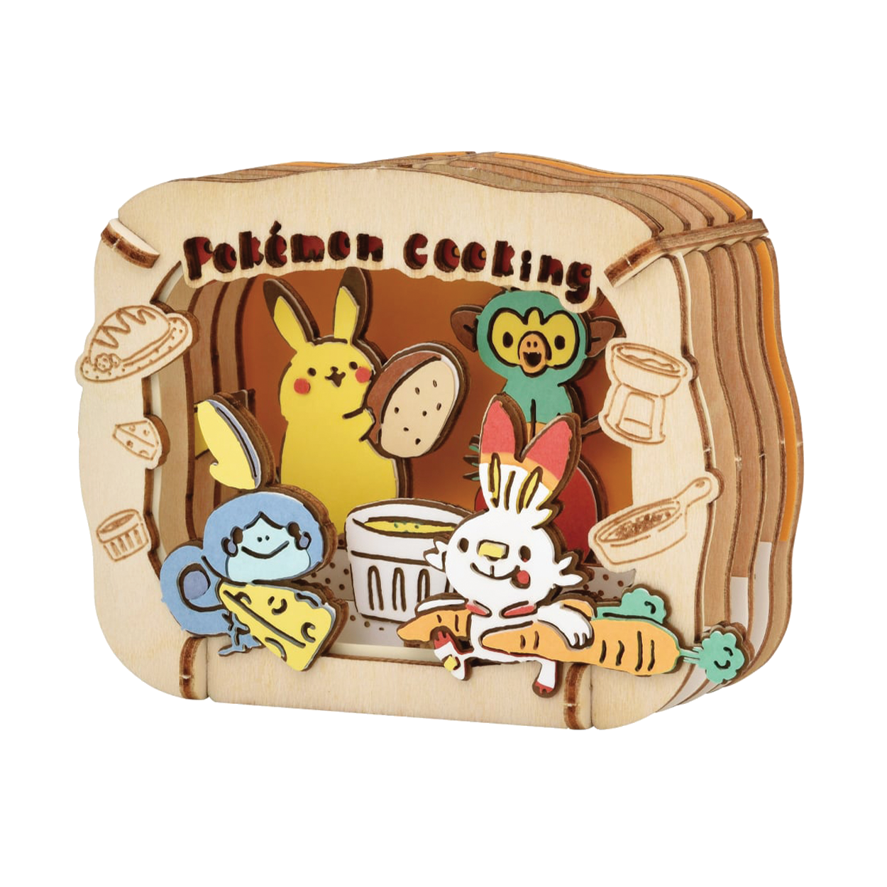 Paper Theater Wood | Pokémon | Pokémon Cooking