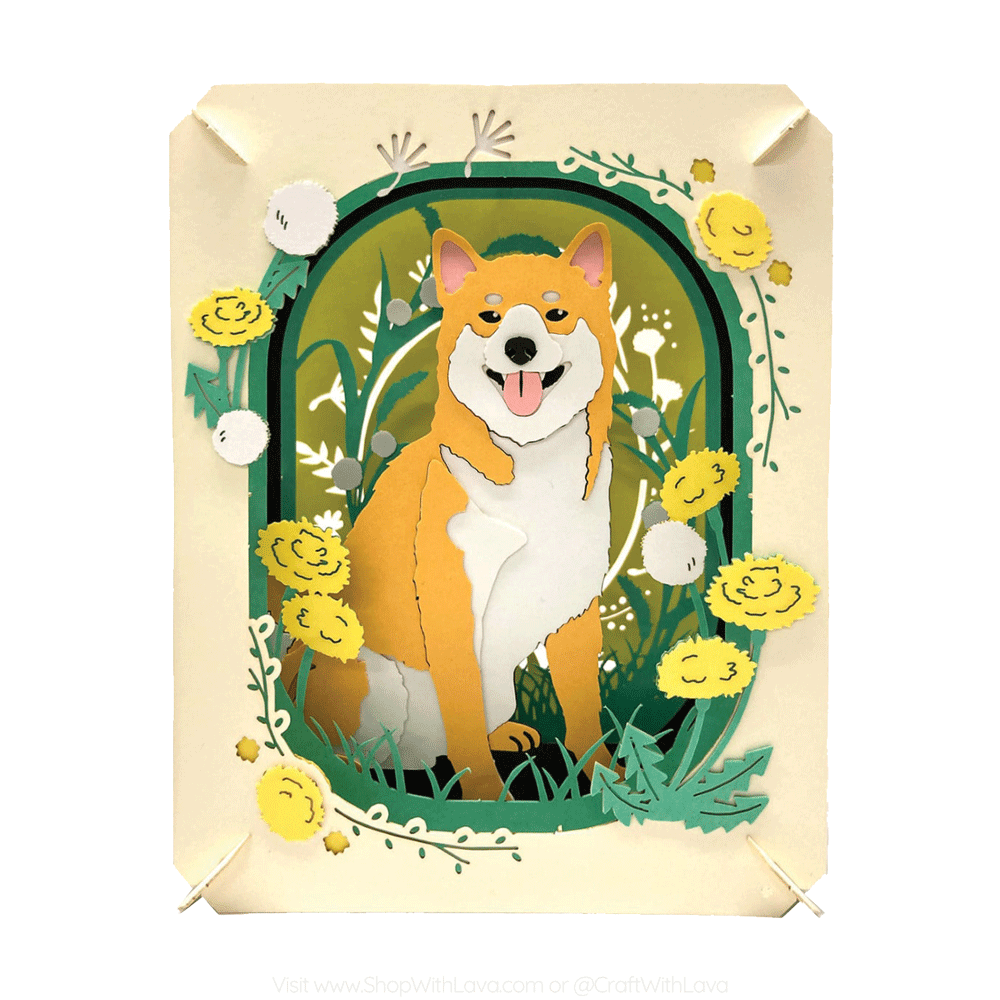 Paper Theater | Animal Series | Shiba Inu