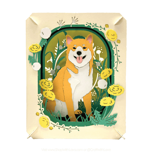 Paper Theater | Animal Series | Shiba Inu