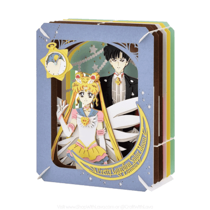 Paper Theater | Sailor Moon Cosmos the Movie | Eternal Sailor Moon & Tuxedo Mask