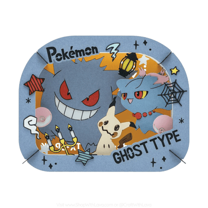 Paper Theater | Pokémon | Gengar, Misdreavus, Mimikyu PT-363