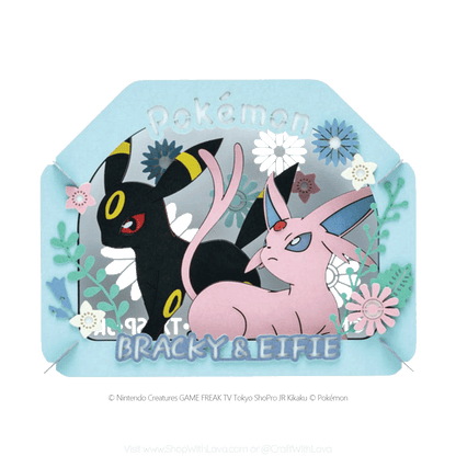 Paper Theater | Pokémon | Umbreon and Espeon PT-365