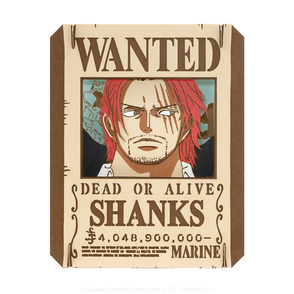 Paper Theater | One Piece | Shanks PT-368