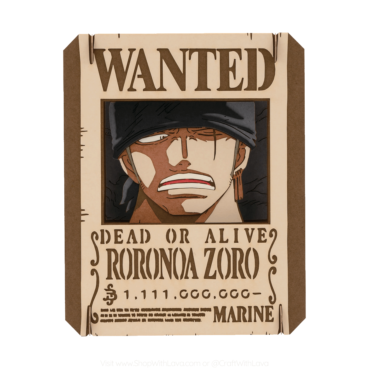 Paper Theater | One Piece | Roronoa Zoro PT-381