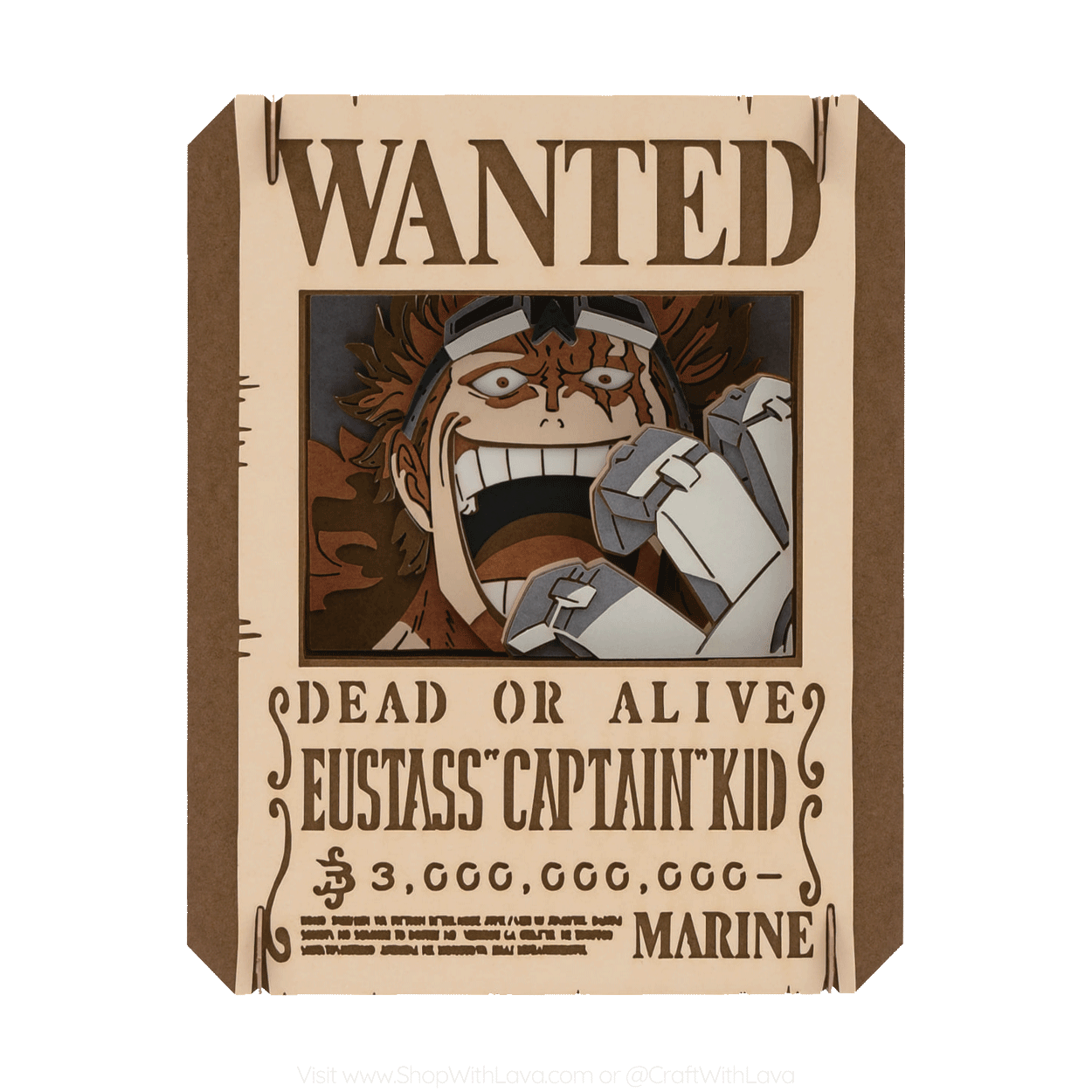 Paper Theater | One Piece | Eustass Captain Kid PT-385