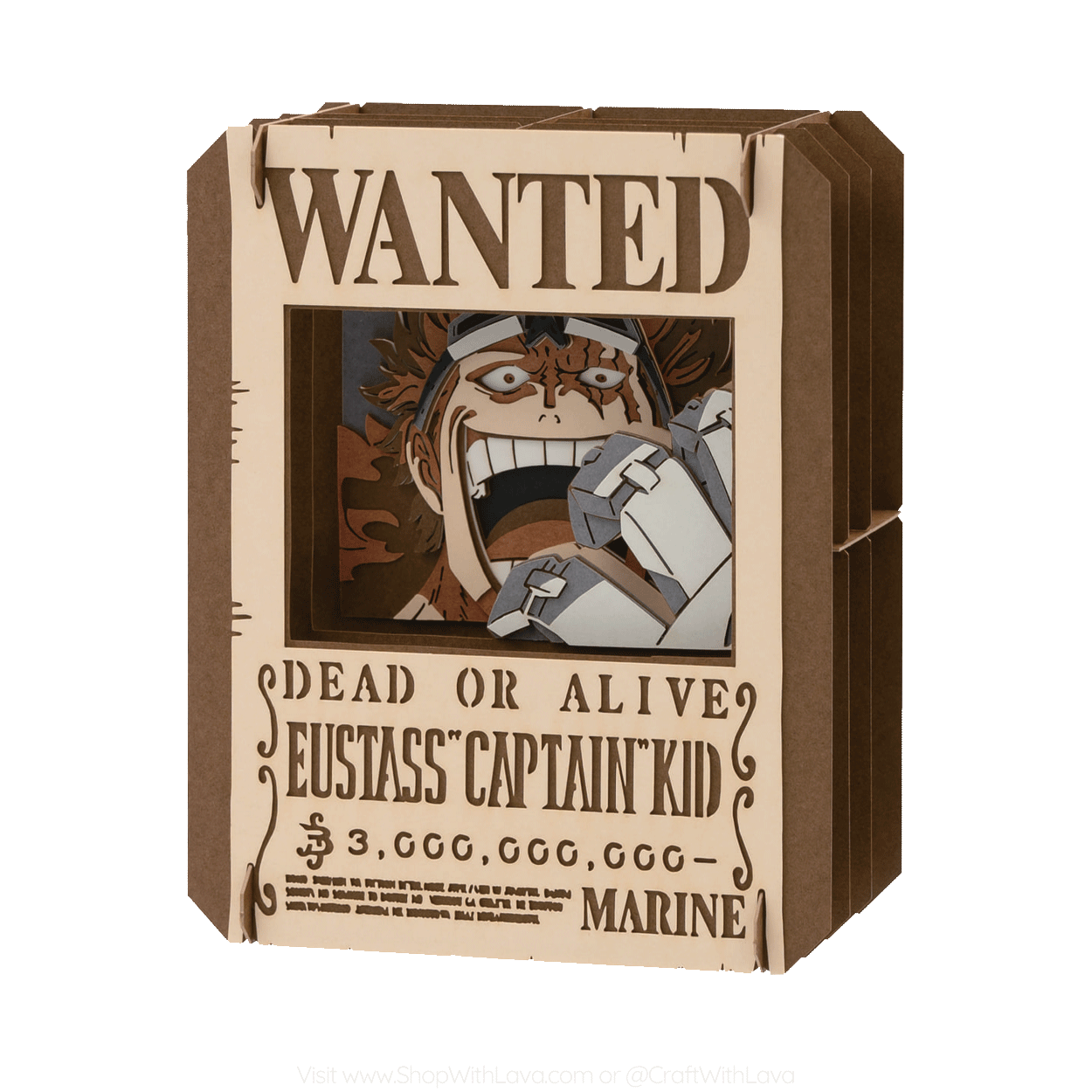 Paper Theater | One Piece | Eustass Captain Kid PT-385