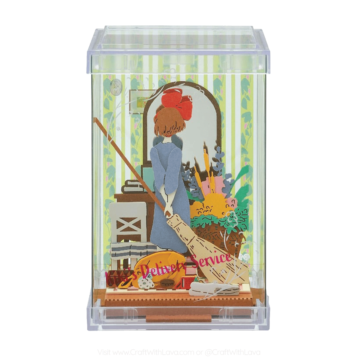 Paper Theater Cube | Kiki's Delivery Service | Preparation for the Journey PTC-T02