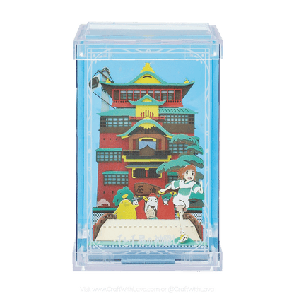 Paper Theater Cube | Spirited Away | Goodbye Aburaya Bathhouse PTC-T04