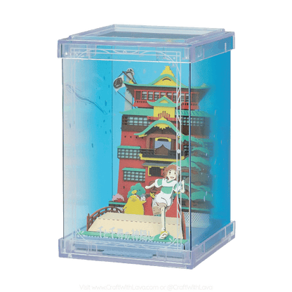 Paper Theater Cube | Spirited Away | Goodbye Aburaya Bathhouse PTC-T04