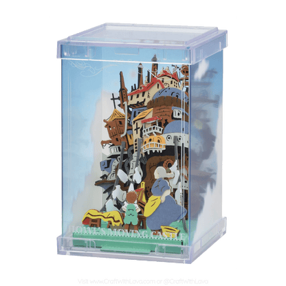 Paper Theater Cube | Howl's Moving Castle | Laundry Day PTC-T07