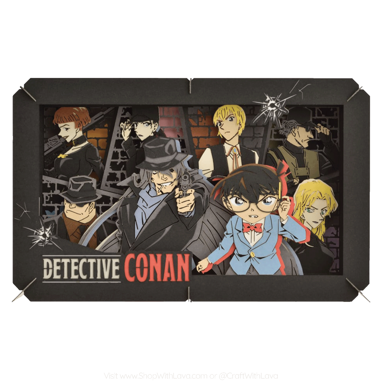 Paper Theater | Detective Conan | Black Organization PT-L46