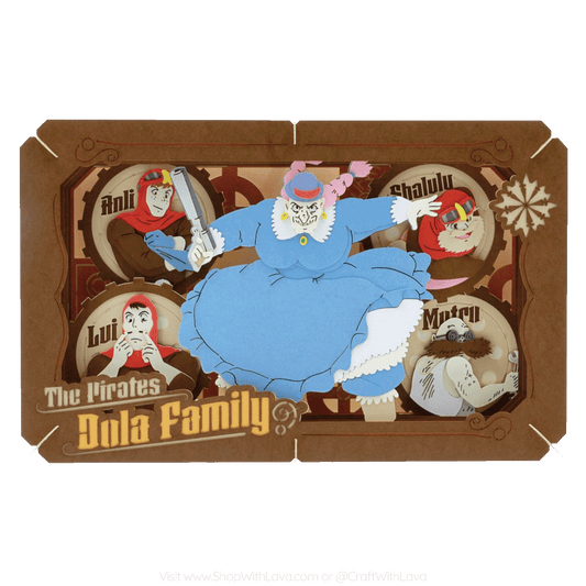 Paper Theater | Laputa Castle in the Sky | The Pirates Dola Family PT-L50