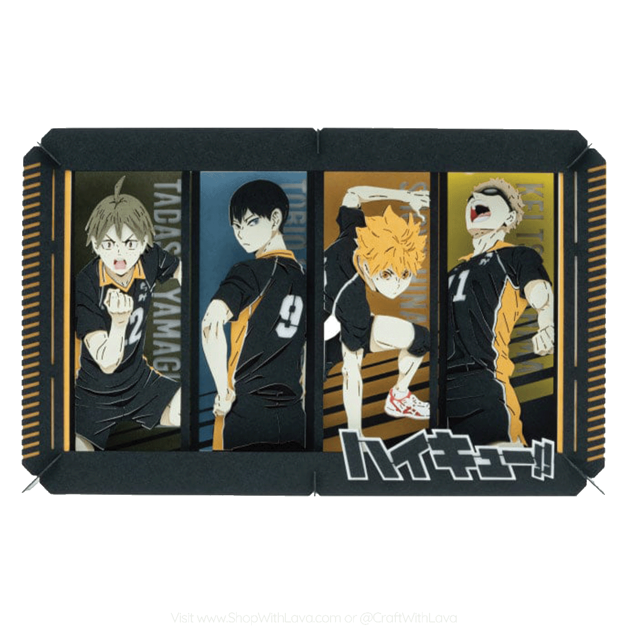 Paper Theater | Haikyu !! | Karasuno High School First Year (Karasuno Ichisen) PT-L53