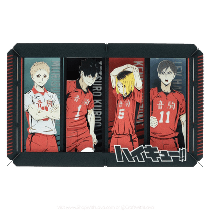 Paper Theater | Haikyu !! | Nekoma High School PT-L54