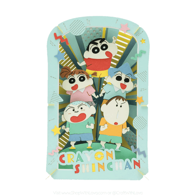 Paper Theater | Crayon Shin Chan | Kasukabe Defense Tea PT-L67
