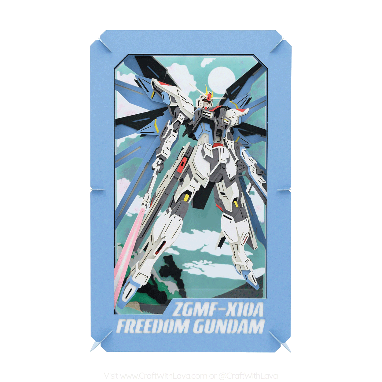 Paper Theater | Mobile Suit Gundam Seed | Freedom Gundam PT-L75