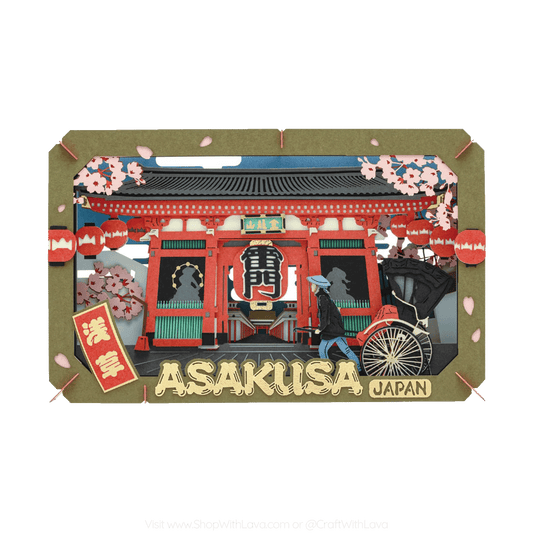 Paper Theater | Japanese Scenery  | Asakusa PT-L87