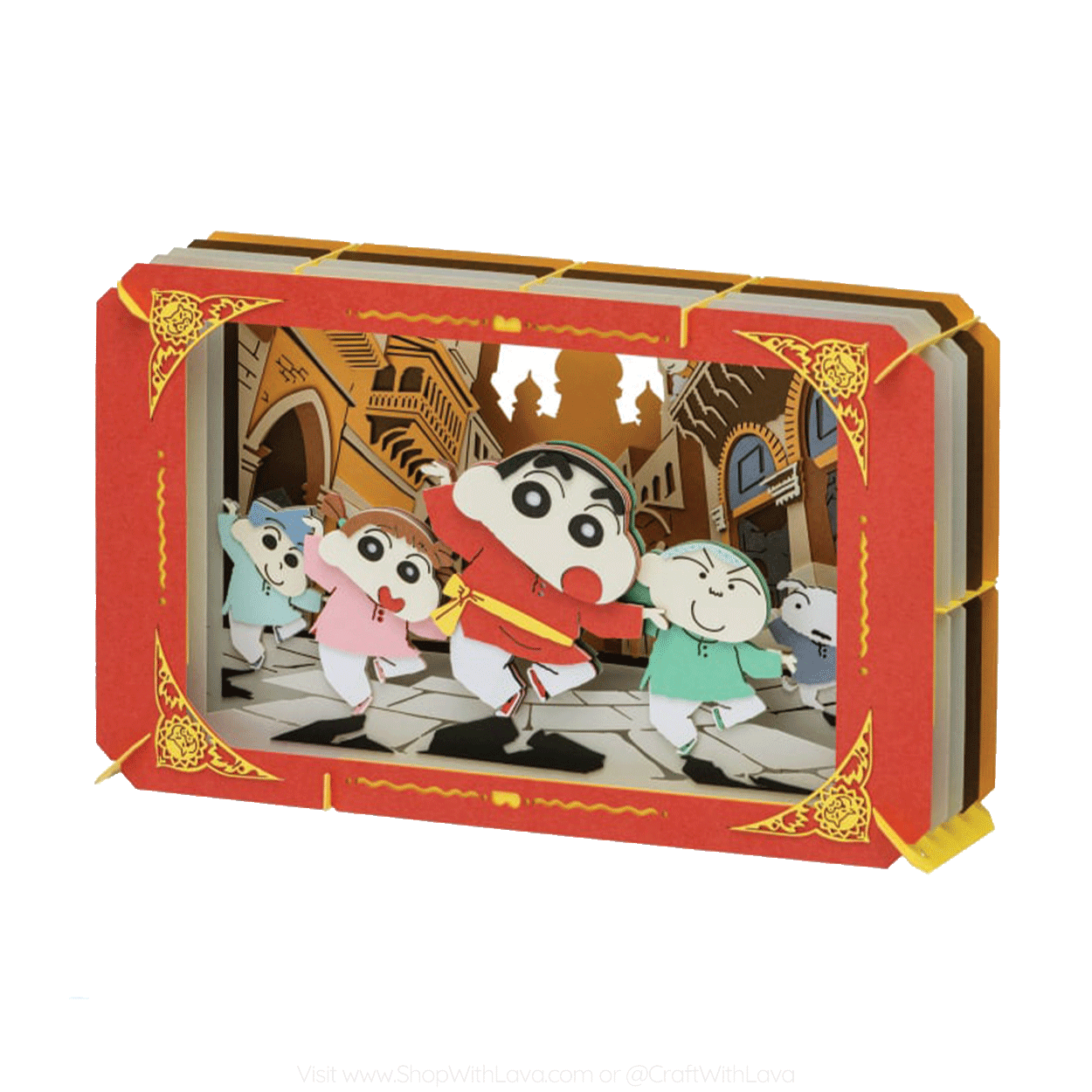 Paper Theater | Crayon Shin Chan | Super Magnificent! Burning Kasukabe Dancers PT-L94