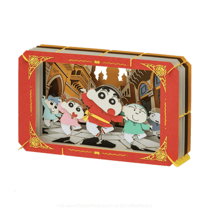 Paper Theater | Crayon Shin Chan | Super Magnificent! Burning Kasukabe Dancers PT-L94