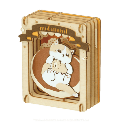 Paper Theater Wood | mofusand | Pancake Nyan PT-W19