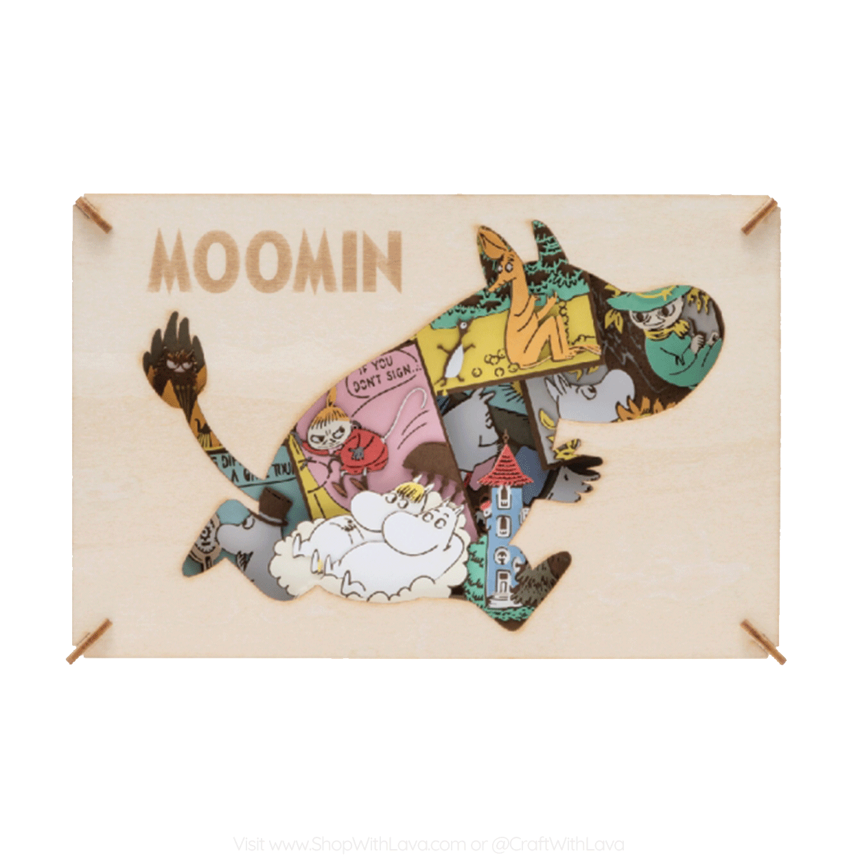 Paper Theater Wood | Moomin | Moomin PT-WL22