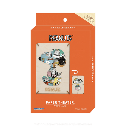 Paper Theater Wood | Peanuts | Peanuts PT-WL28