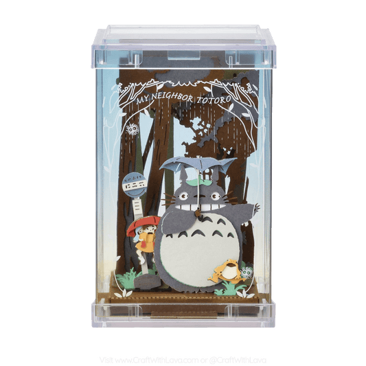 Paper Theater Cube | My Neighbor Totoro | Rain Sound Dance PTC-T05